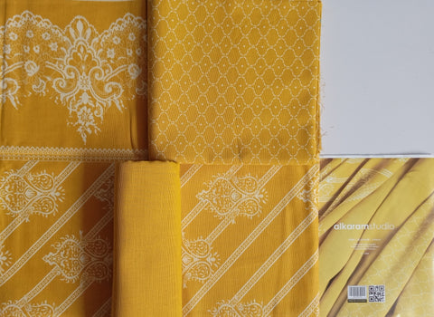 Xee Fabrics - AlKaram Khaddar (3pc)