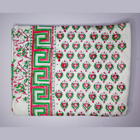 Xee Fabrics - Block Printed Bedsheet🎁