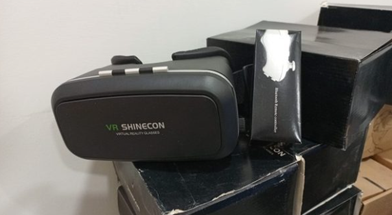 Vr Box – 3d Virtual Reality Box. With Remote ( Black ) | Model – Vr Shincorne